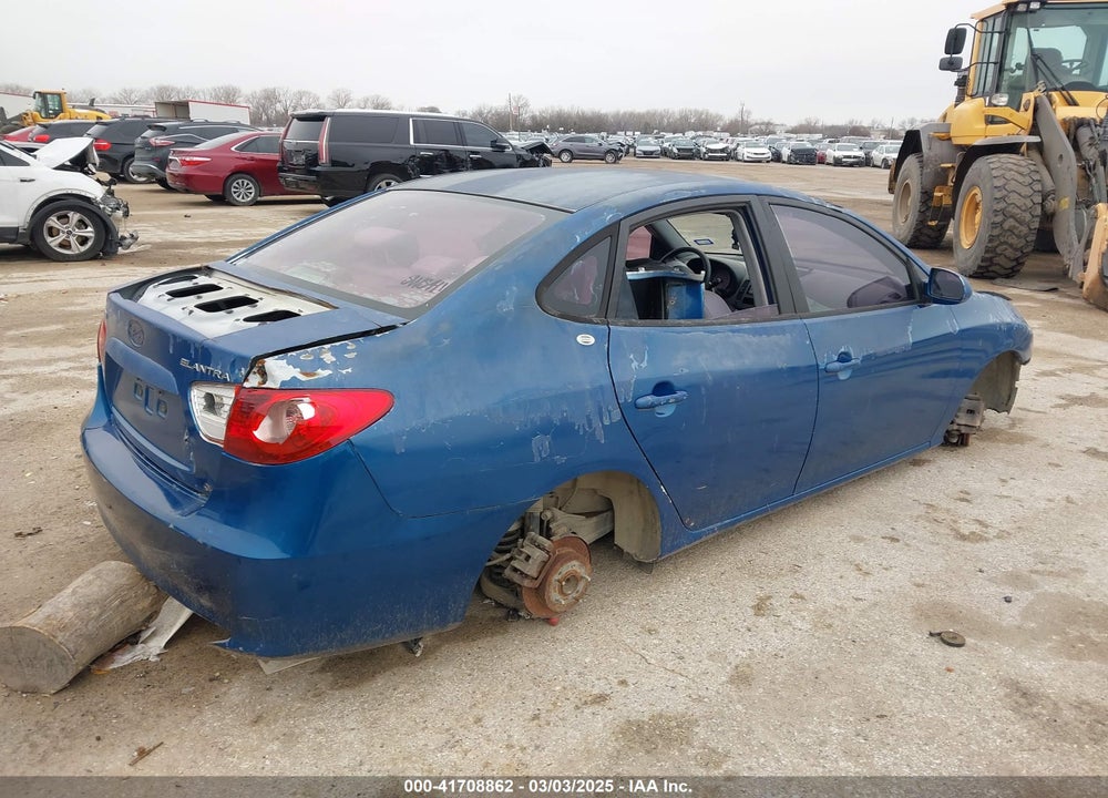 2007 HYUNDAI ELANTRA VIN: KMHDU46D77U097249