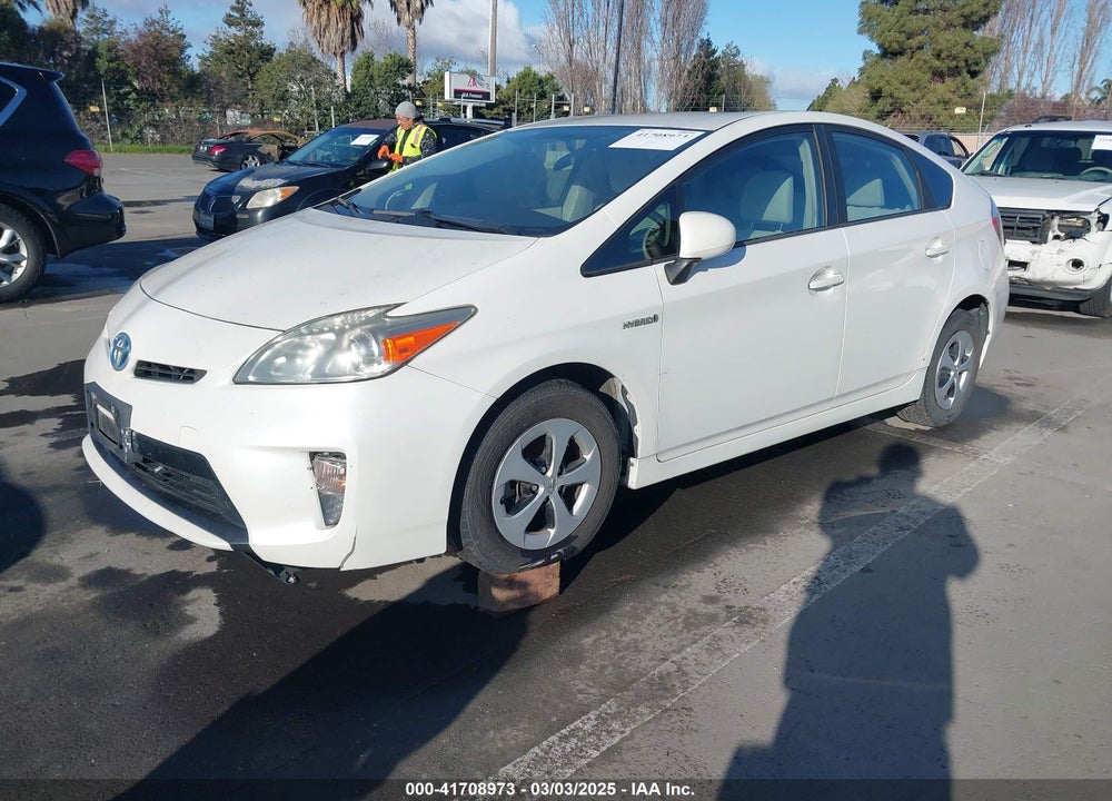 2013 TOYOTA PRIUS VIN: JTDKN3DU2D5681702