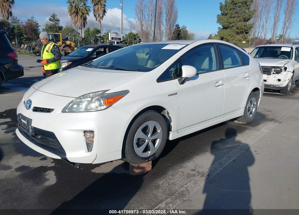 2013 TOYOTA PRIUS VIN: JTDKN3DU2D5681702