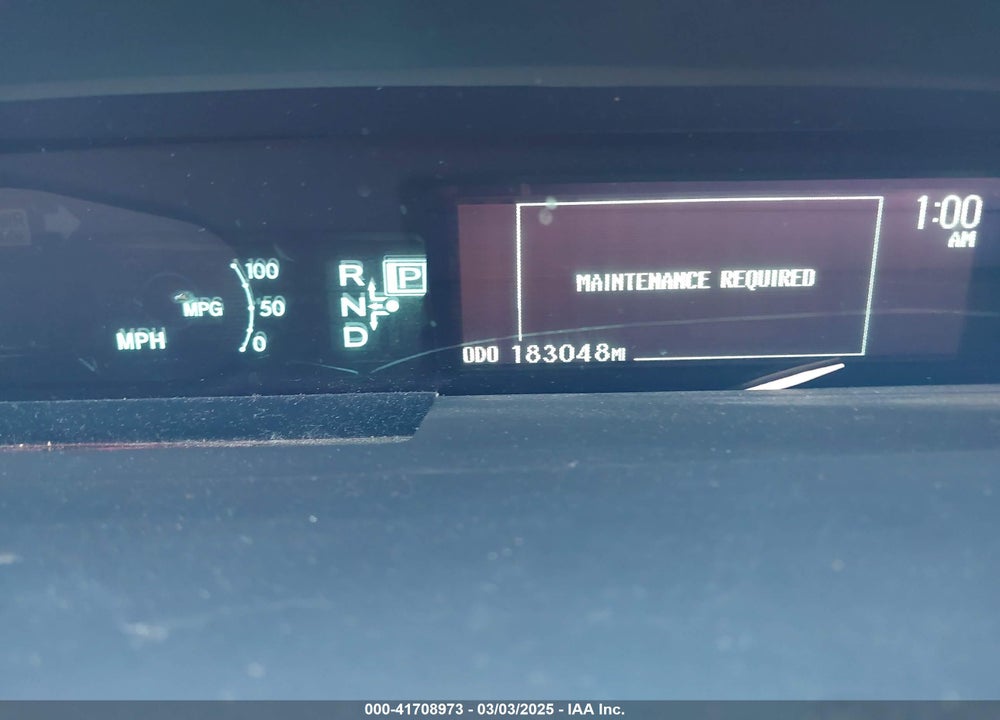 2013 TOYOTA PRIUS VIN: JTDKN3DU2D5681702