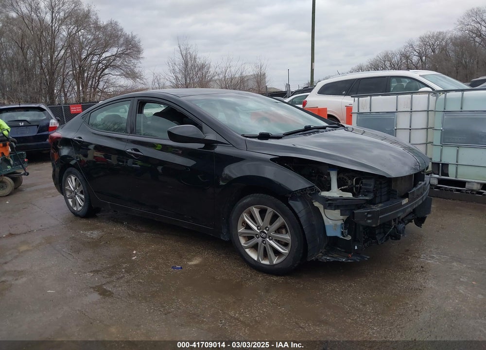 2014 HYUNDAI ELANTRA SE VIN: 5NPDH4AE7EH474226