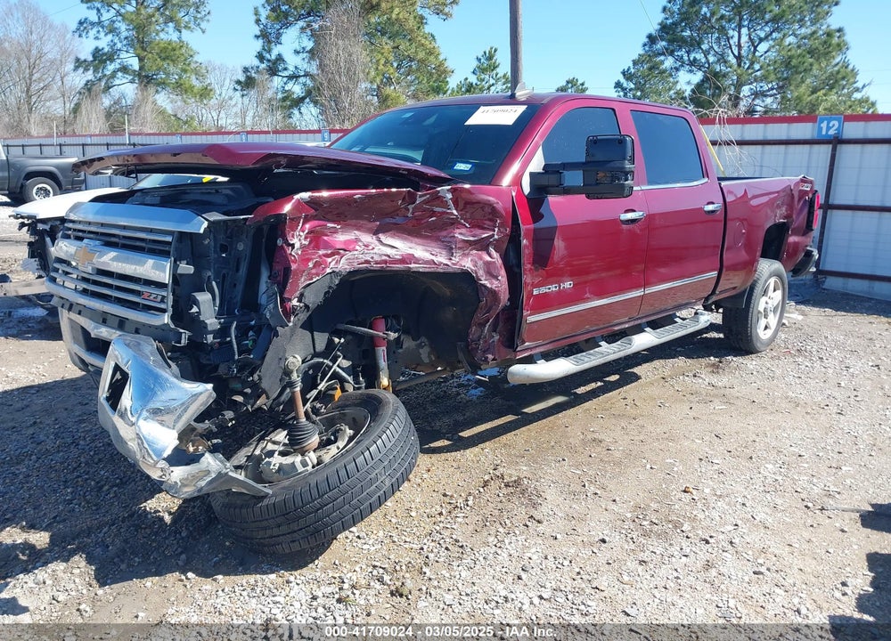 2016 CHEVROLET SILVERADO 2500HD VIN: 1GC1KWEG1GF305909