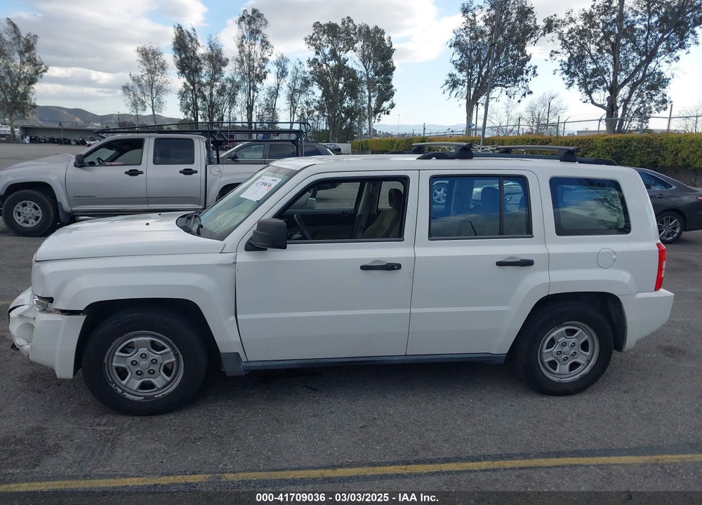2009 JEEP PATRIOT SPORT VIN: 1J4FT28A79D126348