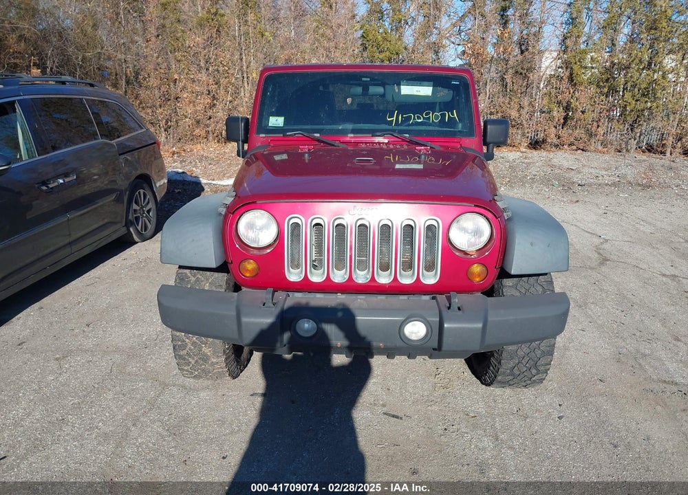 2012 JEEP WRANGLER SPORT VIN: 1C4AJWAGXCL122142