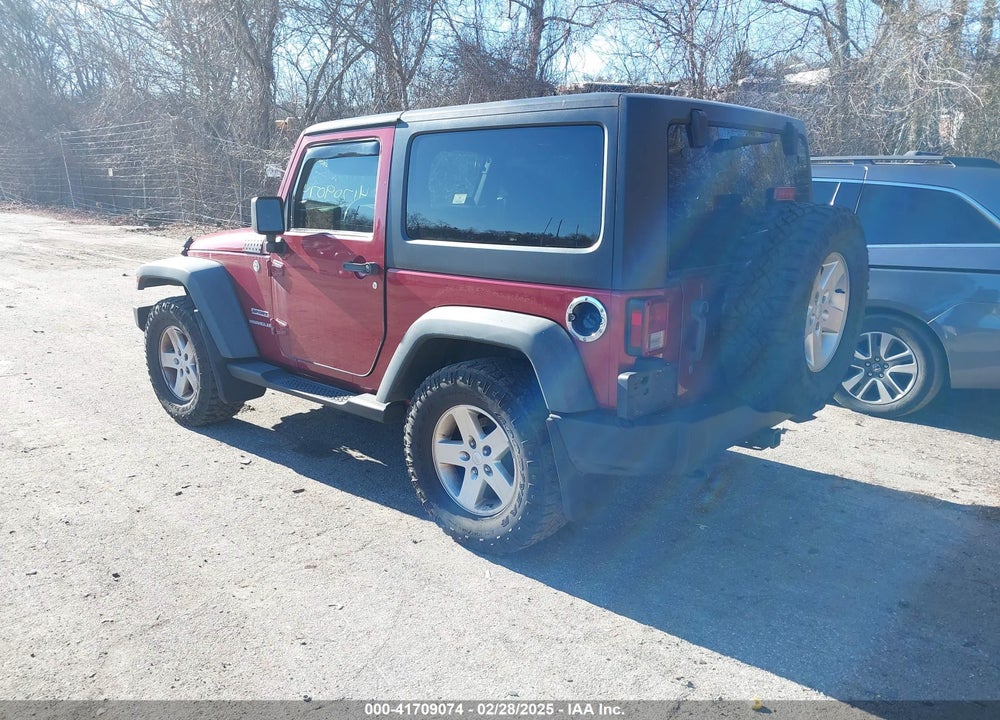 2012 JEEP WRANGLER SPORT VIN: 1C4AJWAGXCL122142