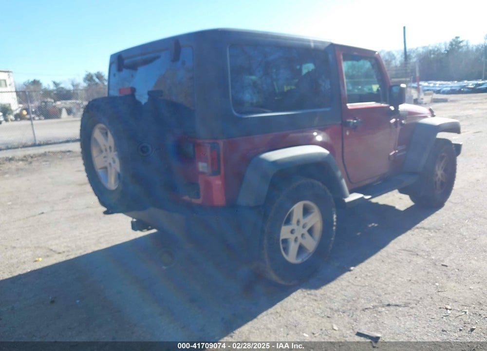 2012 JEEP WRANGLER SPORT VIN: 1C4AJWAGXCL122142