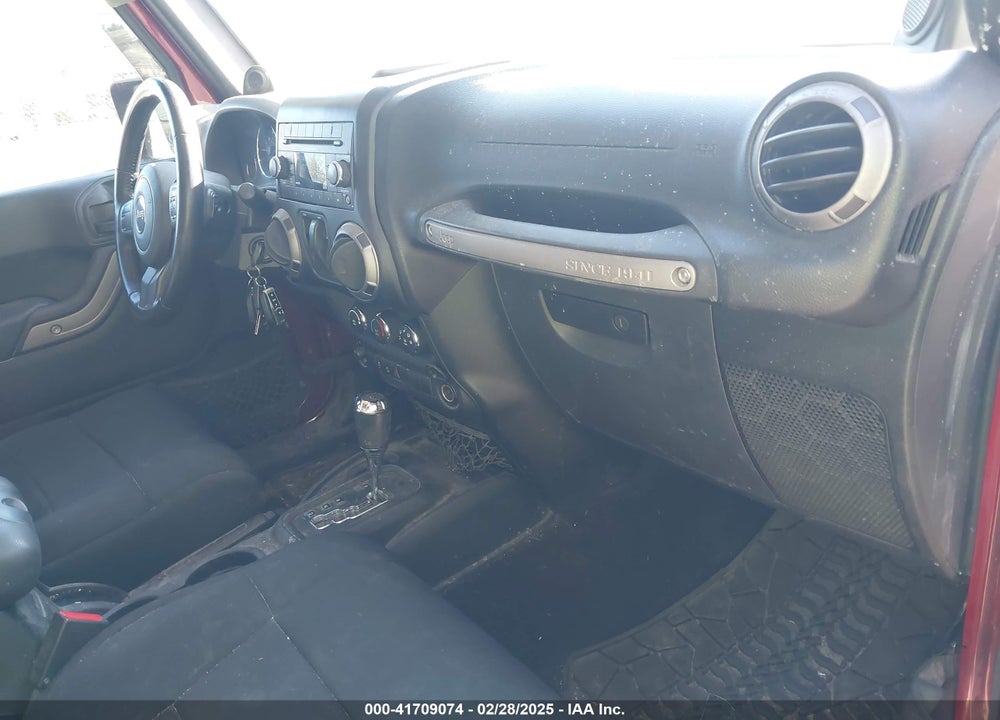 2012 JEEP WRANGLER SPORT VIN: 1C4AJWAGXCL122142