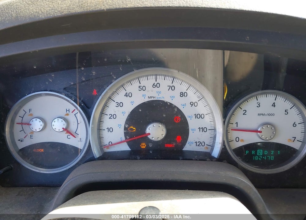 2006 DODGE DAKOTA SLT VIN: 1D7HW48NX6S639546