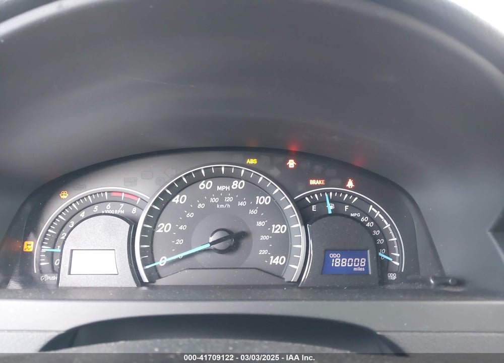 2013 TOYOTA CAMRY VIN: 4T1BF1FK9DU694980