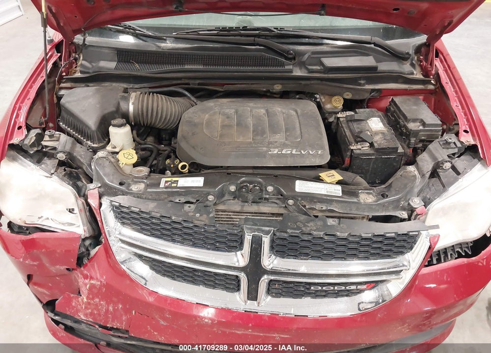2013 DODGE GRAND CARAVAN SXT VIN: 2C4RDGCG5DR651276