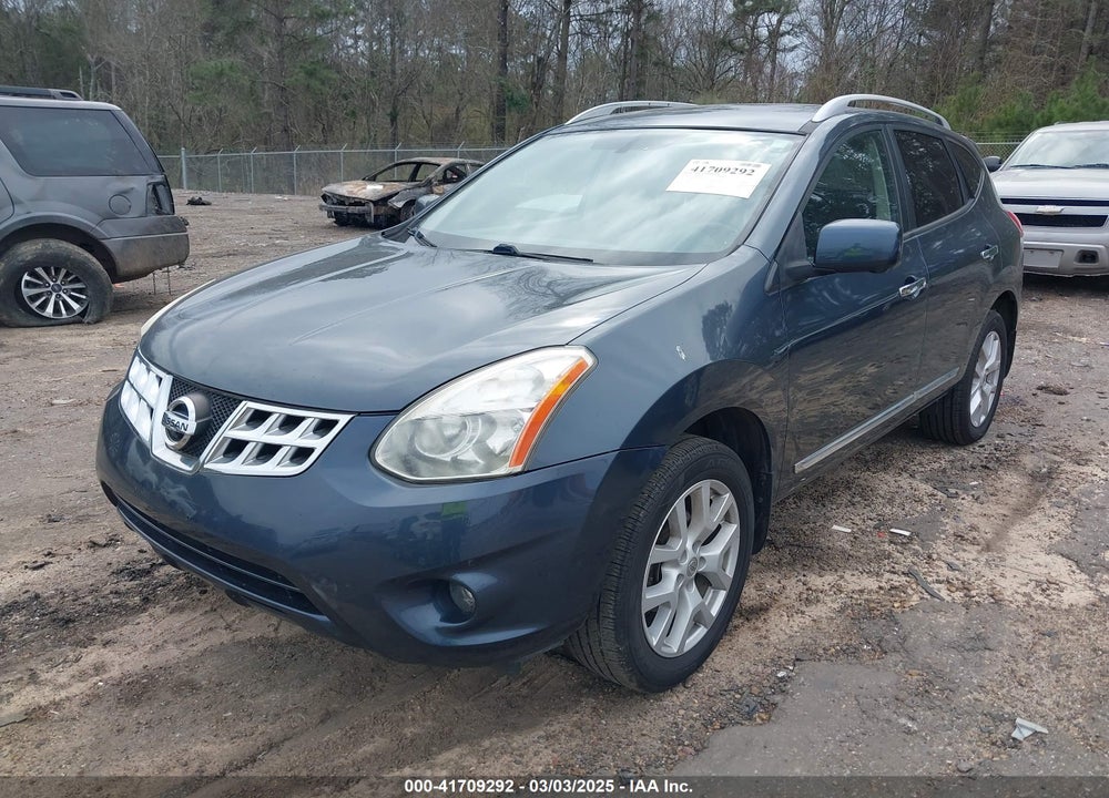 2013 NISSAN ROGUE VIN: JN8AS5MV7DW626878