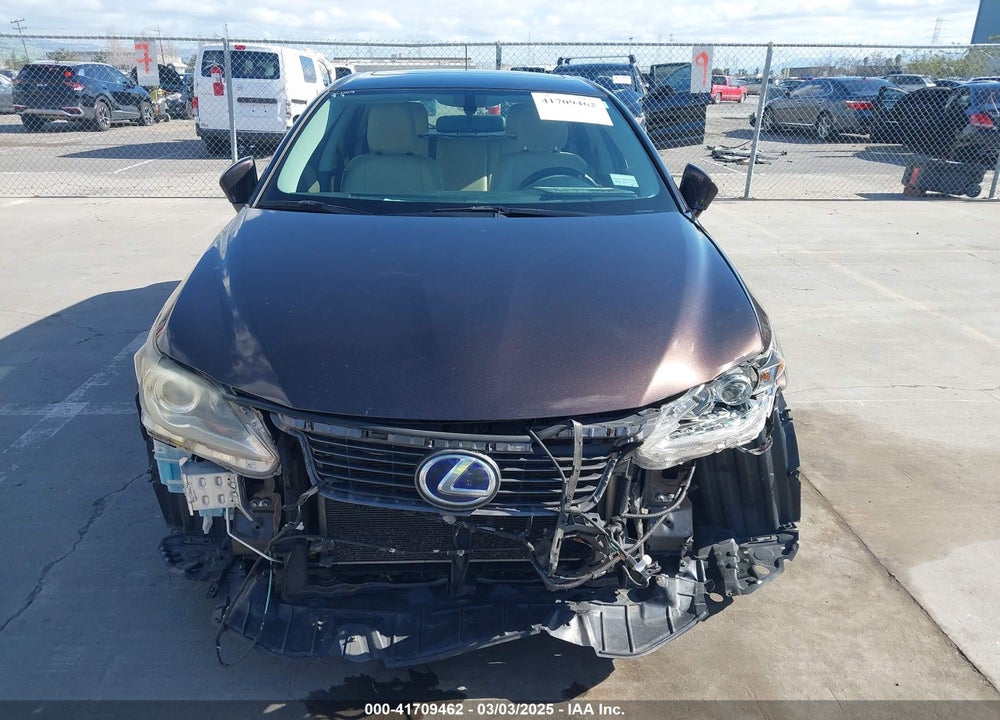 2011 LEXUS CT 200H VIN: JTHKD5BH3B2002456