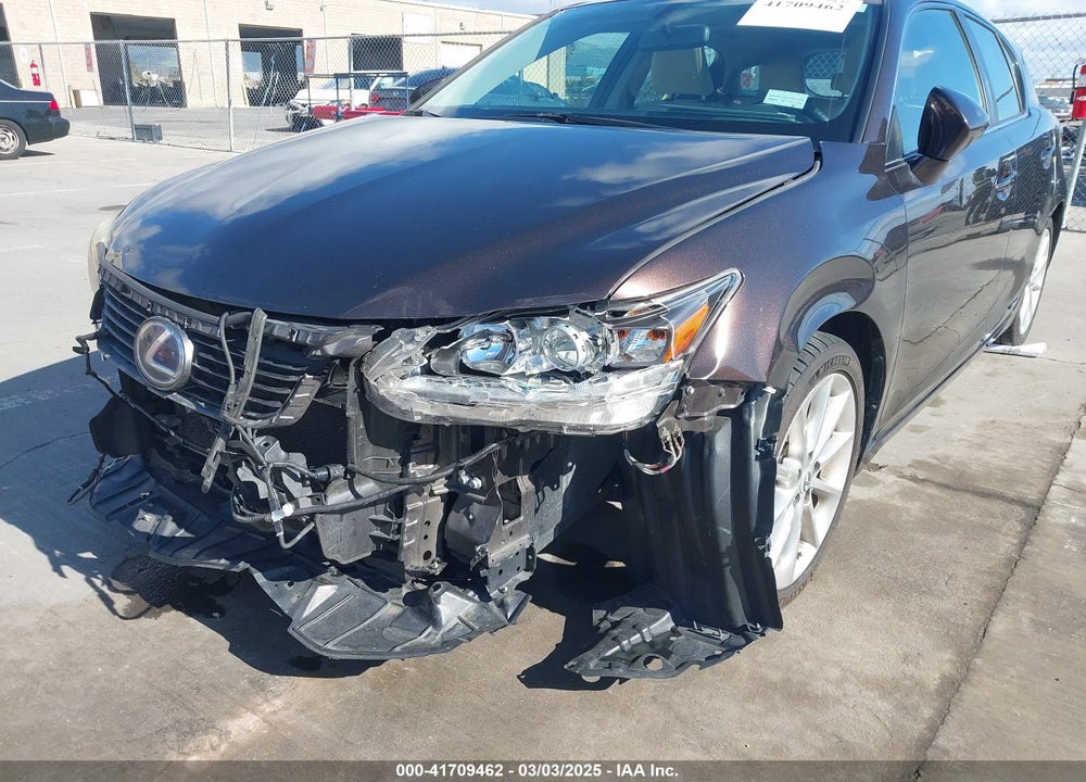 2011 LEXUS CT 200H VIN: JTHKD5BH3B2002456