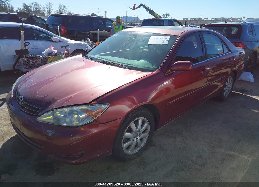 2002 TOYOTA CAMRY XLE V6 VIN: JTDBF30K120005561