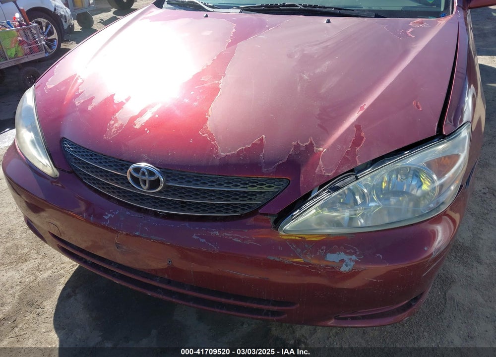 2002 TOYOTA CAMRY XLE V6 VIN: JTDBF30K120005561
