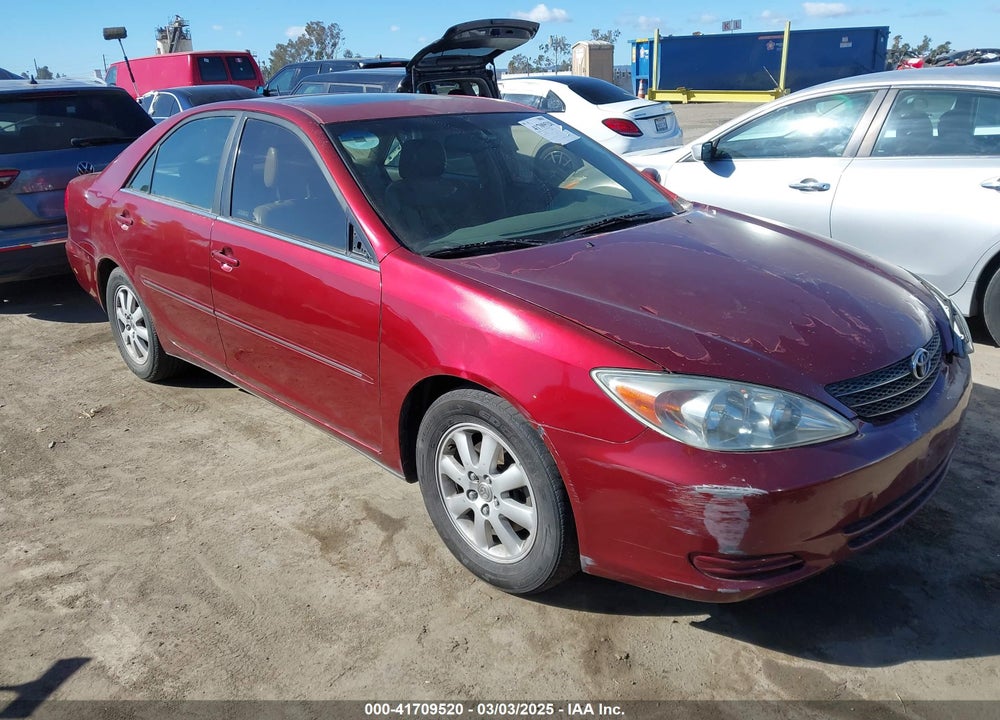 2002 TOYOTA CAMRY XLE V6 VIN: JTDBF30K120005561