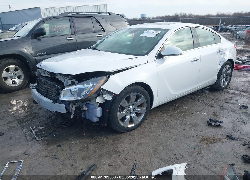 2012 BUICK REGAL VIN: 2G4GT5GVXC9165550