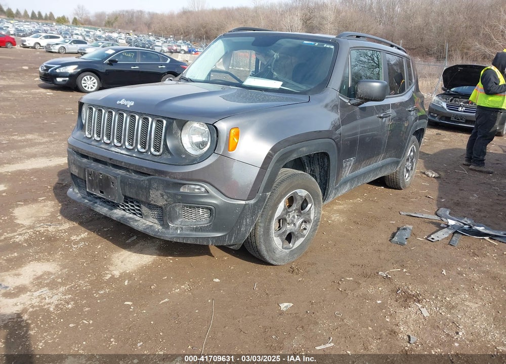 2017 JEEP RENEGADE SPORT 4X4 VIN: ZACCJBAB3HPG00961