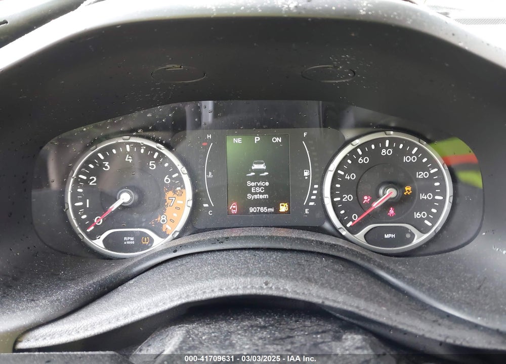 2017 JEEP RENEGADE SPORT 4X4 VIN: ZACCJBAB3HPG00961
