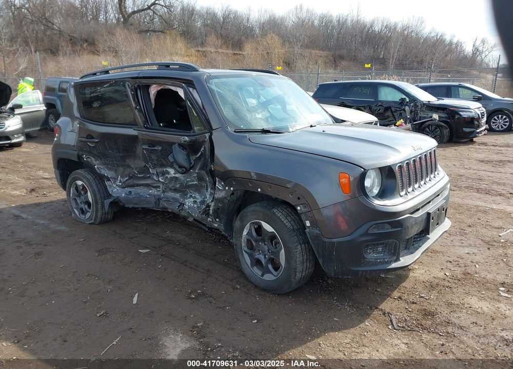 2017 JEEP RENEGADE SPORT 4X4 VIN: ZACCJBAB3HPG00961