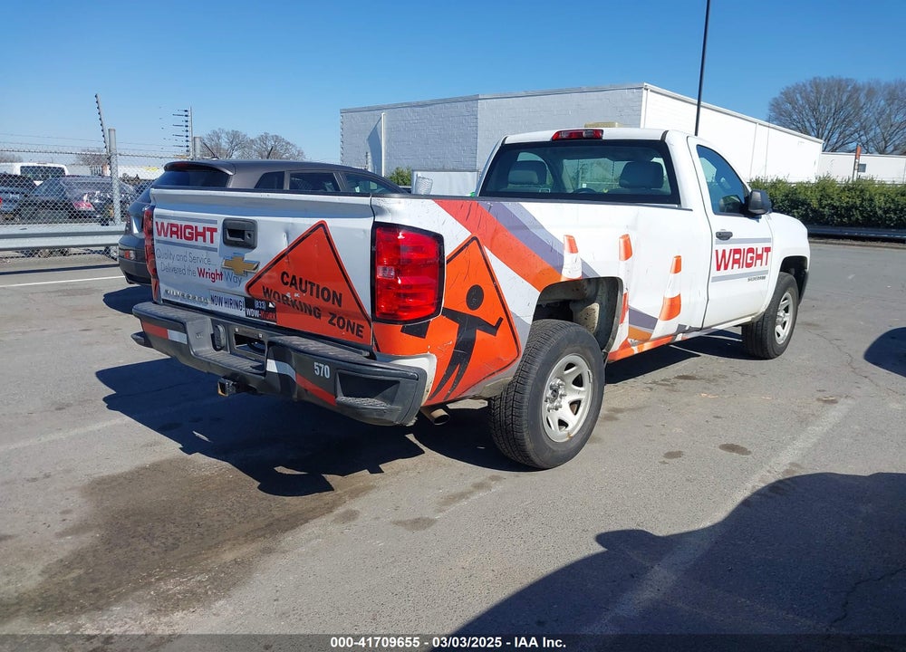 2018 CHEVROLET SILVERADO 1500 VIN: 1GCNCNEH2JZ148429