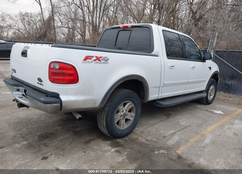 2002 FORD F-150 LARIAT/XLT VIN: 1FTRW08L32KE37535