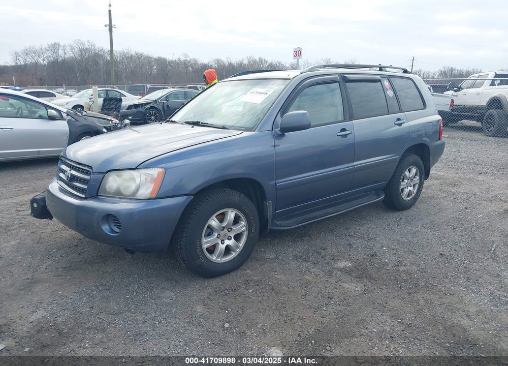 2002 TOYOTA HIGHLANDER VIN: JTEHF21A920085326
