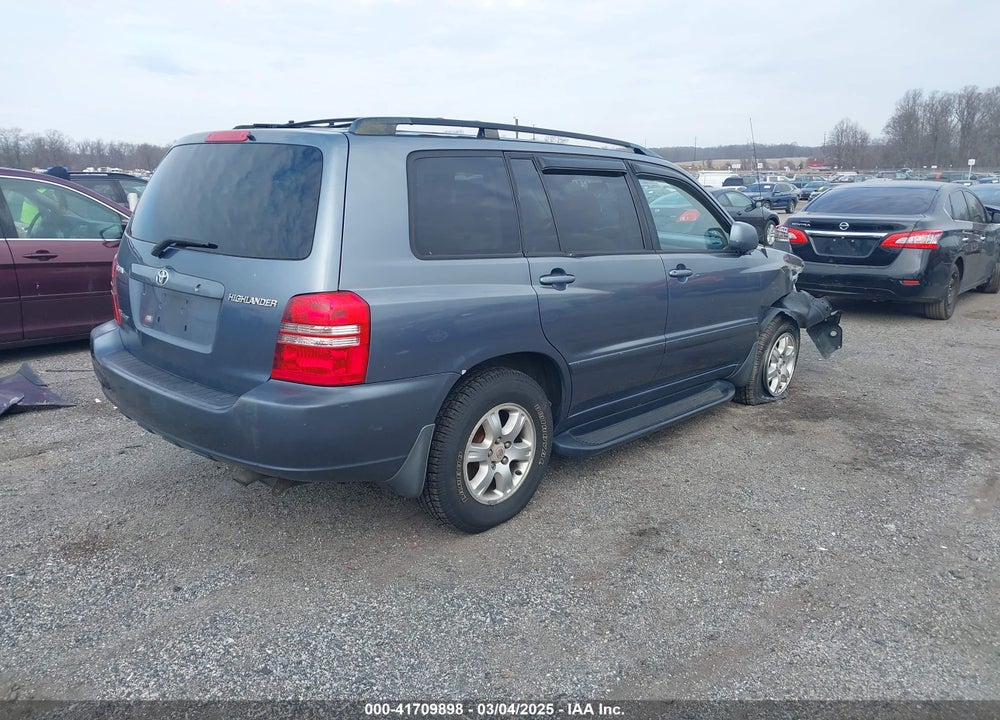 2002 TOYOTA HIGHLANDER VIN: JTEHF21A920085326