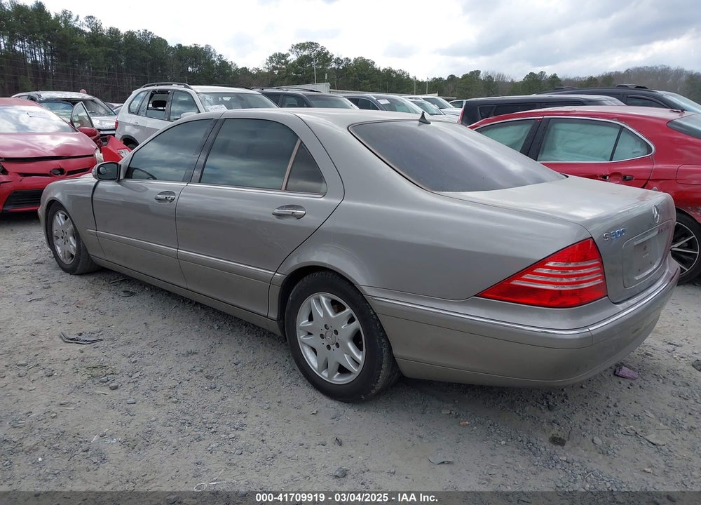 2003 MERCEDES-BENZ S 500 VIN: WDBNG75J13A365814