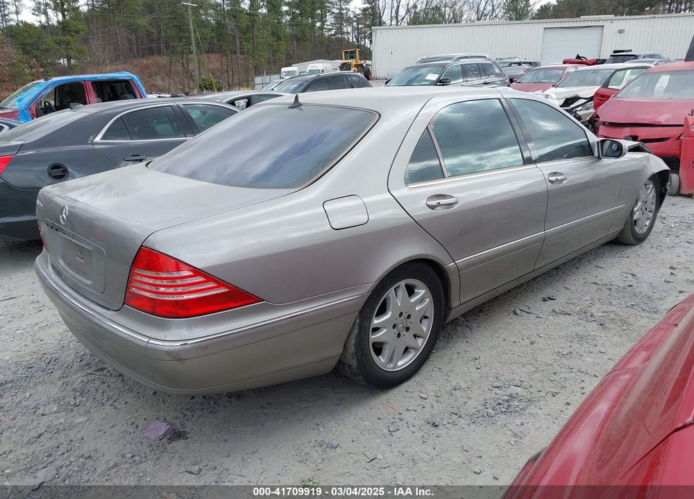 2003 MERCEDES-BENZ S 500 VIN: WDBNG75J13A365814