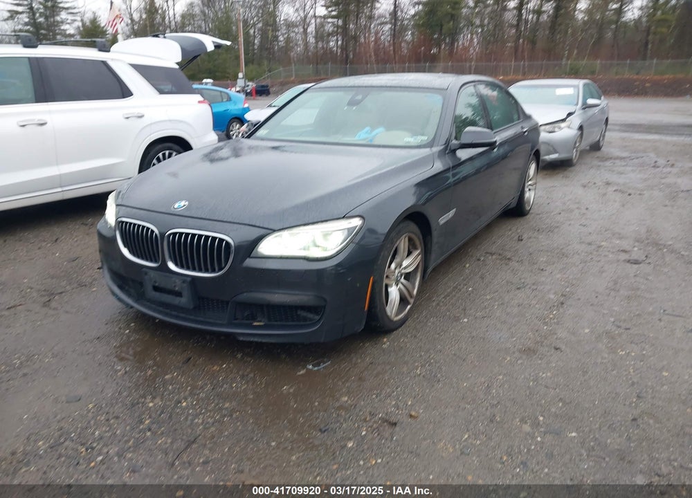 2013 BMW 750LI VIN: WBAYF8C56DD140816