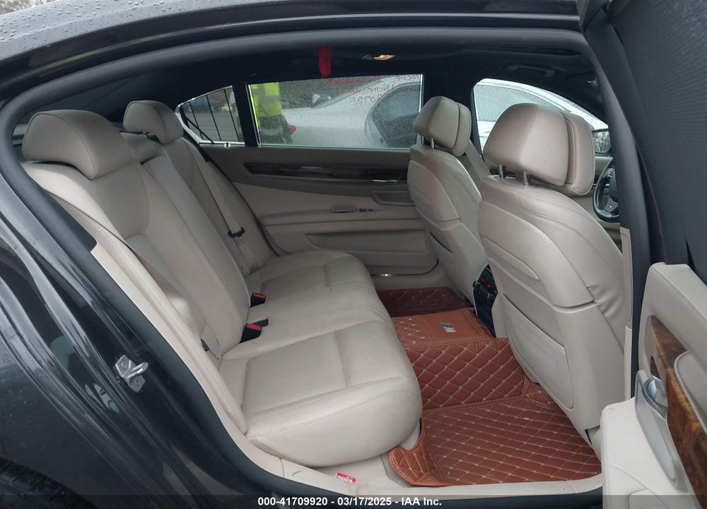 2013 BMW 750LI VIN: WBAYF8C56DD140816