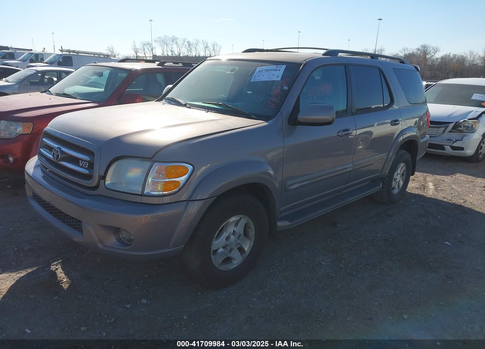 2002 TOYOTA SEQUOIA VIN: 5TDBT48A72S081079
