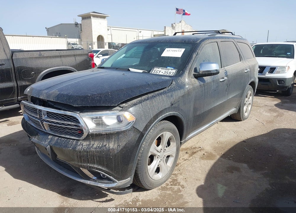 2015 DODGE DURANGO VIN: 1C4RDHAG7FC155951