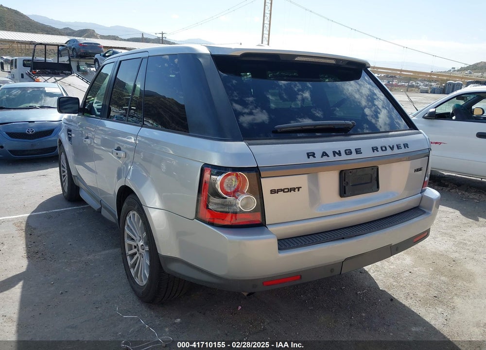 2013 LAND ROVER RANGE ROVER SPORT HSE VIN: SALSF2D45DA785186