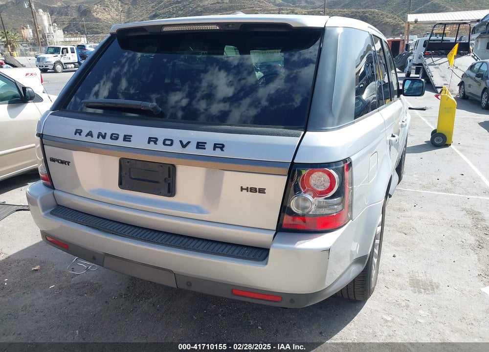2013 LAND ROVER RANGE ROVER SPORT HSE VIN: SALSF2D45DA785186