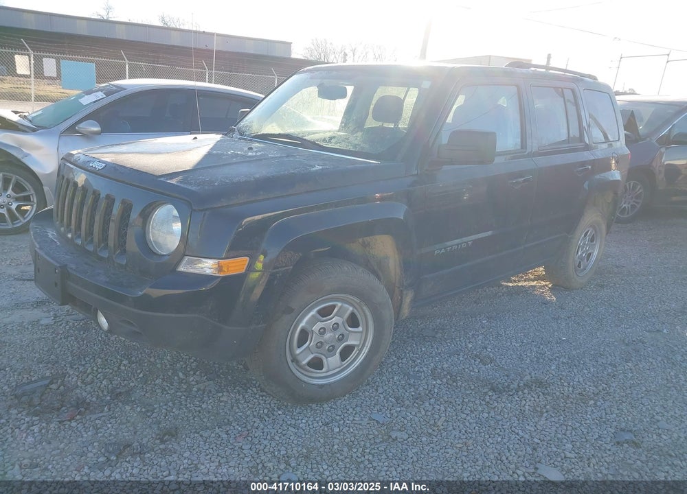 2016 JEEP PATRIOT VIN: 1C4NJRBB4GD632377