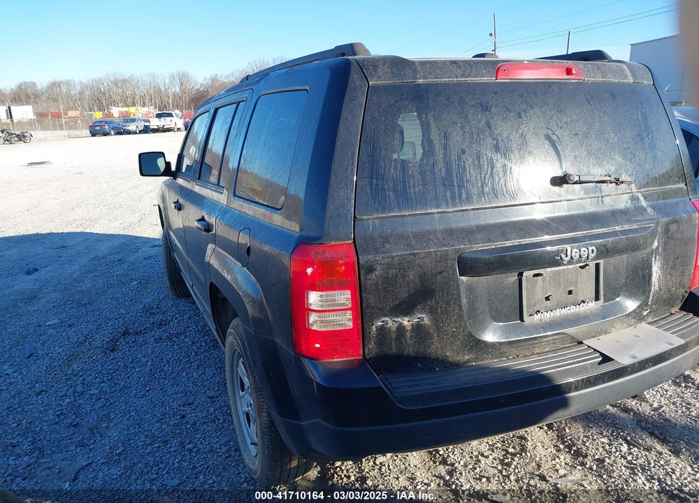 2016 JEEP PATRIOT VIN: 1C4NJRBB4GD632377