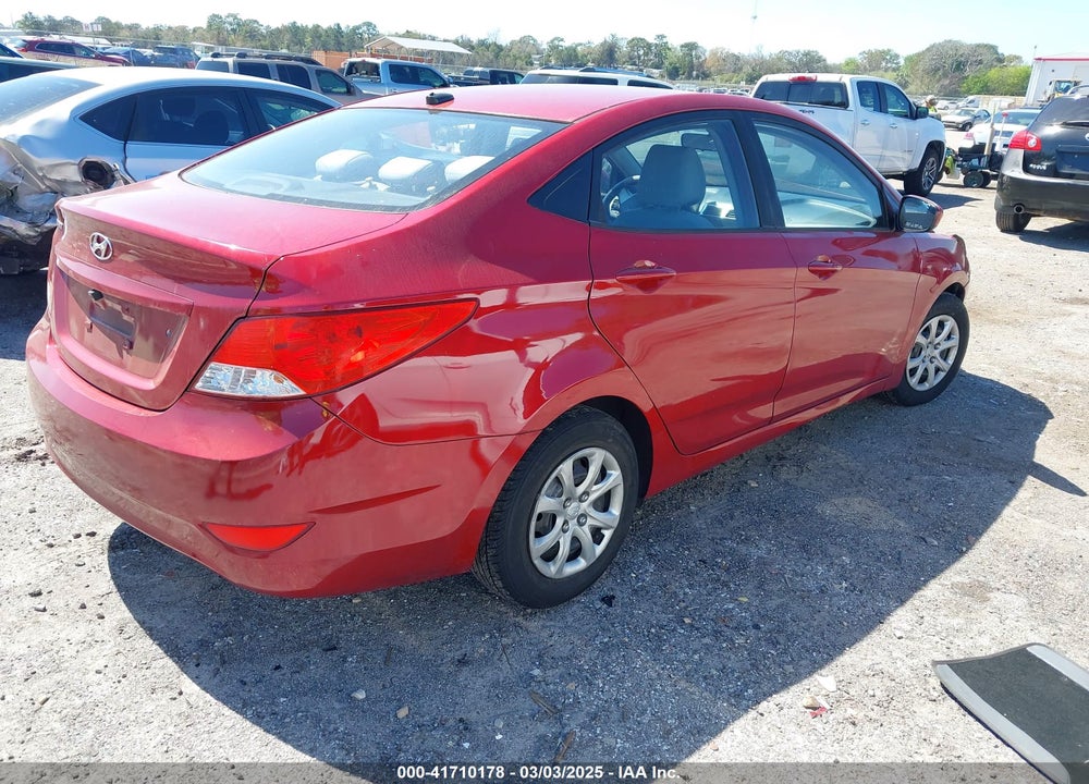 2014 HYUNDAI ACCENT VIN: KMHCT4AE0EU754923