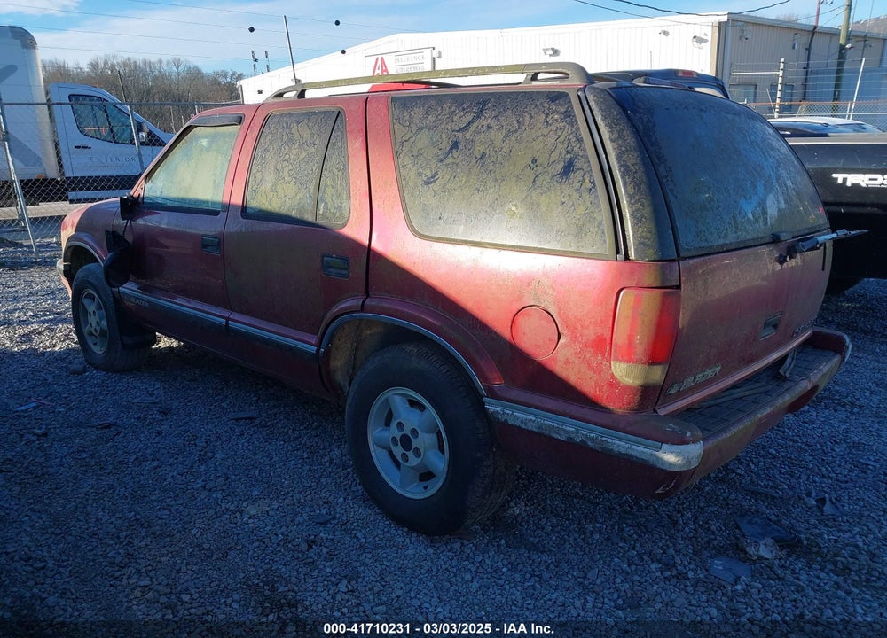 1997 CHEVROLET BLAZER LS VIN: 1GNDT13W3V2232285