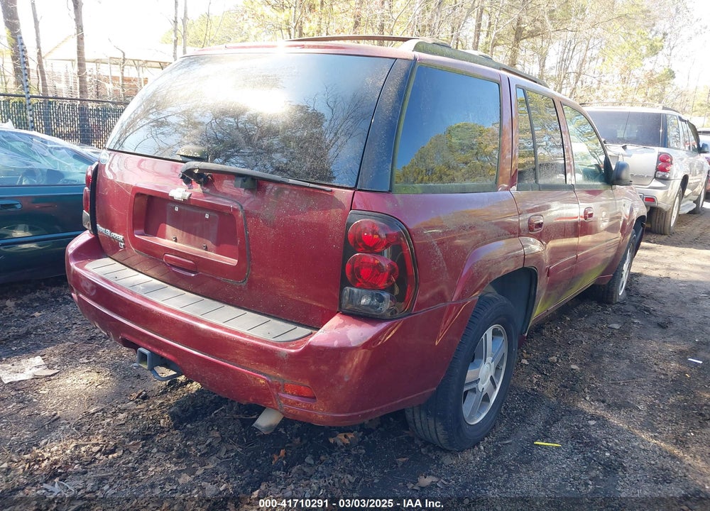 2007 CHEVROLET TRAILBLAZER LT VIN: 1GNDS13S972296091