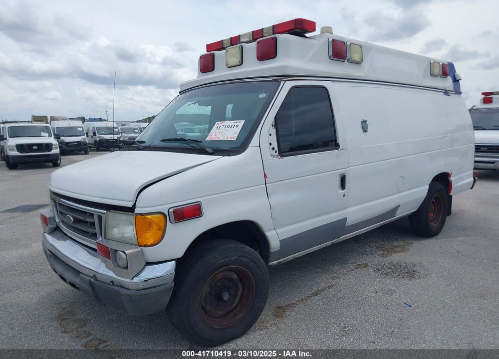 2007 FORD E-350 SUPER DUTY VIN: 1FDSS34P37DA12752