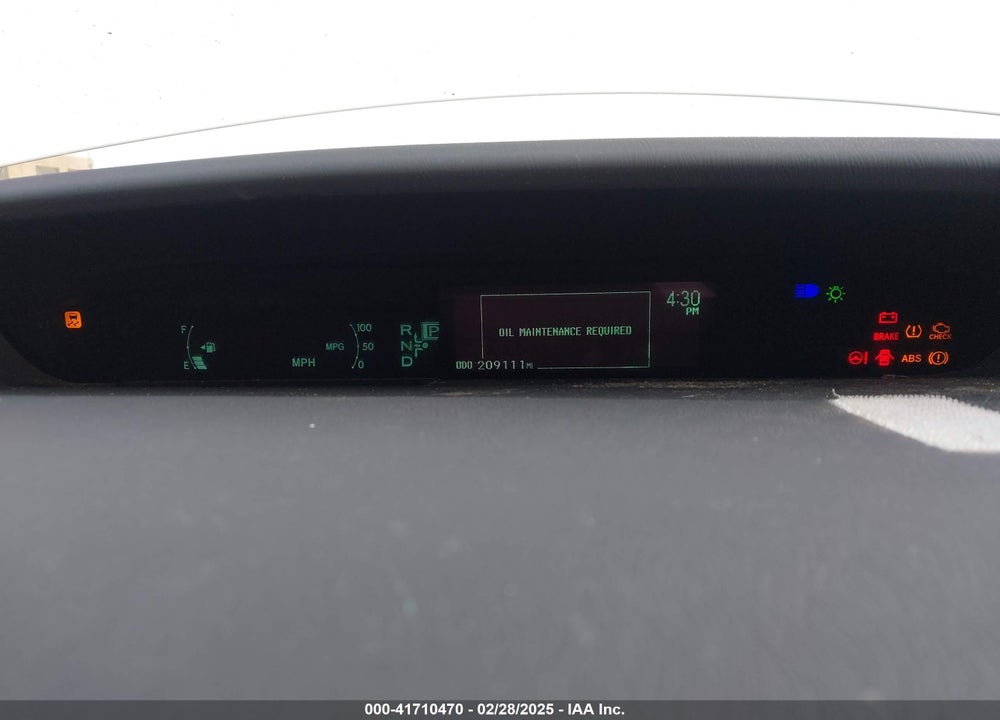 2011 TOYOTA PRIUS VIN: JTDKN3DU2B0314437