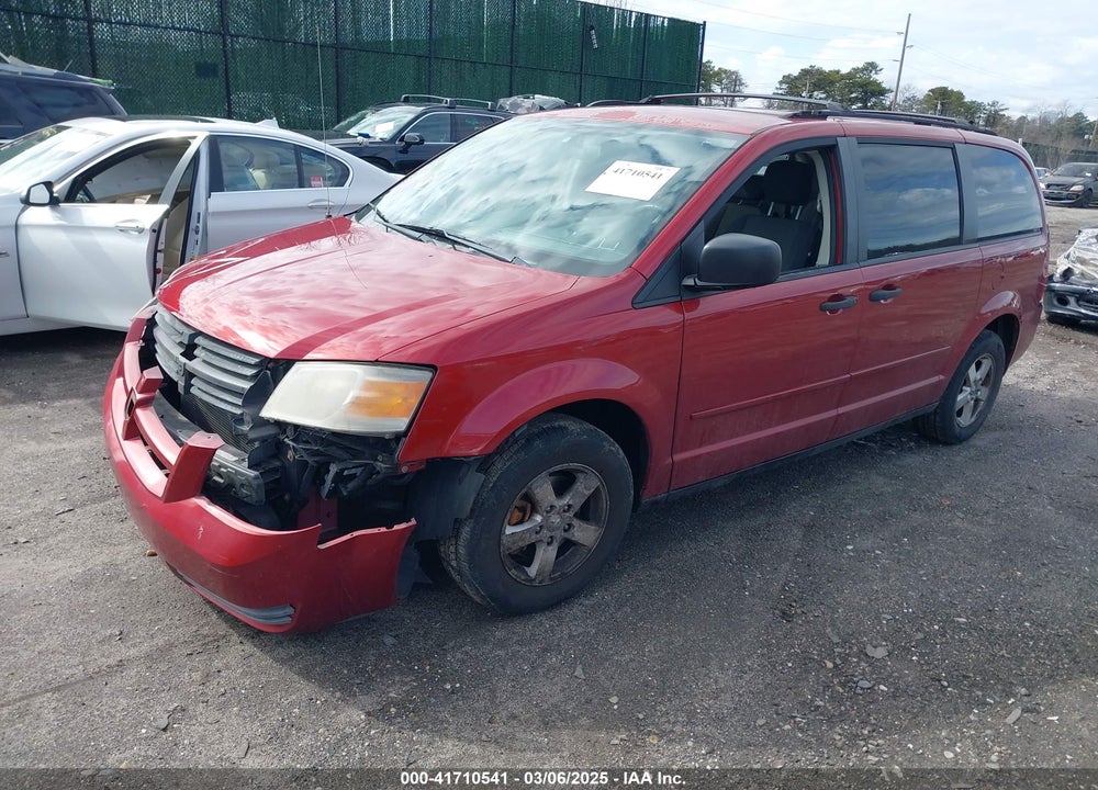 2008 DODGE GRAND CARAVAN SE VIN: 2D8HN44H48R123508