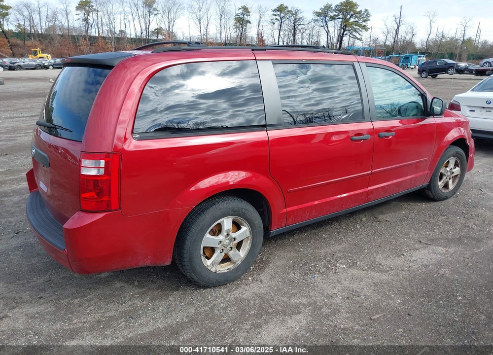 2008 DODGE GRAND CARAVAN SE VIN: 2D8HN44H48R123508