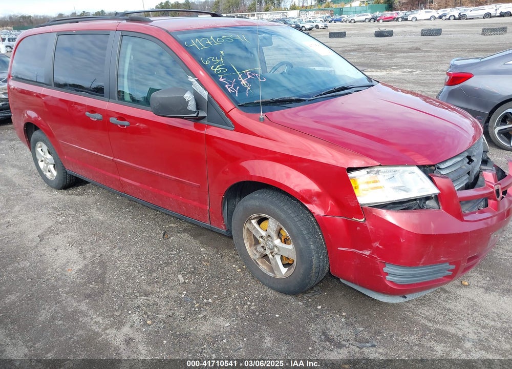 2008 DODGE GRAND CARAVAN SE VIN: 2D8HN44H48R123508