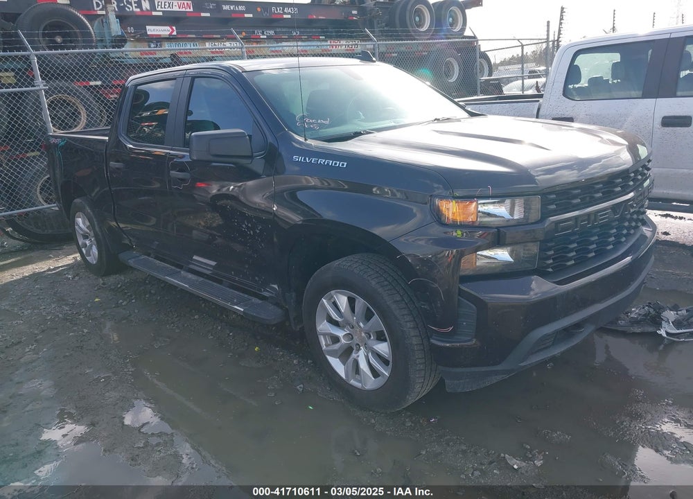 2020 CHEVROLET SILVERADO 1500 4WD  SHORT BED CUSTOM VIN: 3GCUYBEF9LG101234