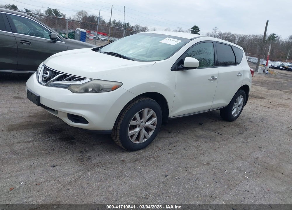 2011 NISSAN MURANO S VIN: JN8AZ1MW3BW160814