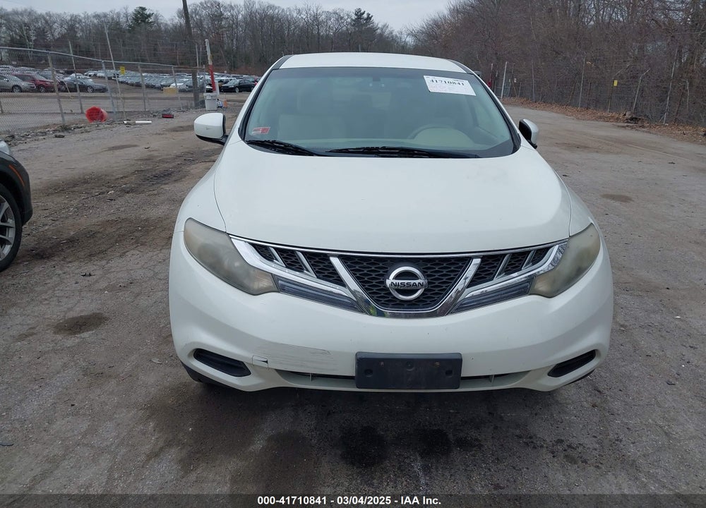 2011 NISSAN MURANO S VIN: JN8AZ1MW3BW160814