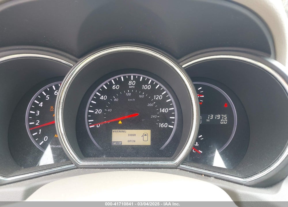 2011 NISSAN MURANO S VIN: JN8AZ1MW3BW160814